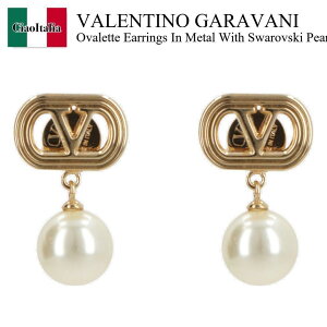 yʌE݌ɌEҏIz o`m / Valentino Garavani Ovalette Earrings In Metal With Swarovski / 7W0J0Y78UXM / 7W0J0Y78UXM R5G / 7W0J0Y78UXMR5G / sAX