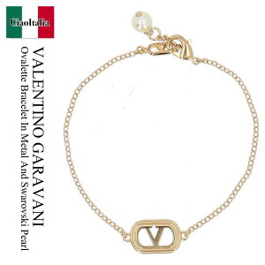 yʌE݌ɌEҏIz o`m / Valentino Garavani Ovalette Bracelet In Metal And Swarovski / 7W0J0Y76UXM / 7W0J0Y76UXM R5G / 7W0J0Y76UXMR5G / uXbg