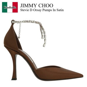 �y���ʌ���E�݌Ɍ���E�����ҏ����I�z �W�~�[�`���E / Jimmy Choo Stevie D Orsay Pumps In Satin / STEVIE100 / STEVIE100 SATBRONZE / STEVIE100SATBRONZE / �p���v�X