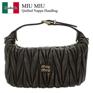 �y���ʌ���E�݌Ɍ���E�����ҏ����I�z �~���E�~���E / ���΂� / �J�o�� / Miu Miu Quilted Nappa Handbag / 5BP100 VOOOAF6Q / 5BP100 VOOOAF6Q F0201 / 5BP100VOOOAF6Q / 5BP100VOOOAF6QF0201 / �n���h�o�b�O