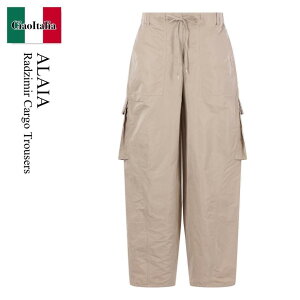 �y���ʌ���E�݌Ɍ���E�����ҏ����I�z �A�Y�f�B���A���C�A / Alaia Radzimir Cargo Trousers / AA9P1297W1 / AA9P1297W1 28C124 / AA9P1297W128C124 / �p���c