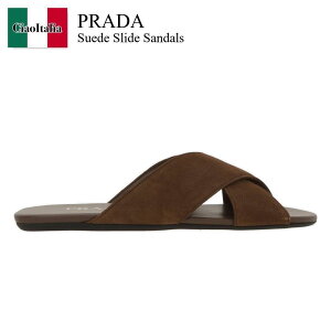 �y���ʌ���E�݌Ɍ���E�����ҏ����I�z �v���_ / Prada Suede Slide Sandals / 1XX768 F0324 / 1XX768 F005103 F0324 / 1XX768F0324 / 1XX768F005103F0324 / �T���_���E�~���[��