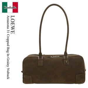 �y���ʌ���E�݌Ɍ���E�����ҏ����I�z ���G�x / ���΂� / �J�o�� / Loewe Amazona 31 Cropped Bag In Grainy Nubuck / A039N31X04 / A039N31X04 6423 / A039N31X046423 / �n���h�o�b�O