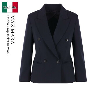 �y���ʌ���E�݌Ɍ���E�����ҏ����I�z �}�b�N�X�}�[�� / Max Mara Dorico Crop Jacket In Wool / 2611041151600 002 / 2611041151600 435 002 / 2611041151600002 / 2611041151600435002 / �W���P�b�g