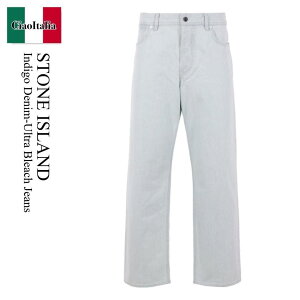 �y���ʌ���E�݌Ɍ���E�����ҏ����I�z �X�g�[���A�C�����h / Stone Island Indigo Denim-Ultra Bleach Jeans / J100006S00J / J100006S00J 9VJ20 / J100006S00J9VJ20 / �f�j���E�W�[�p��