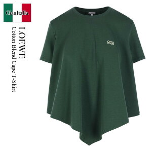 �y���ʌ���E�݌Ɍ���E�����ҏ����I�z ���G�x / Loewe Cotton Blend Cape T-Shirt / S540Y22X87 / S540Y22X87 4110 / S540Y22X874110 / T�V���c�E�J�b�g�\�[
