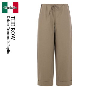 �y���ʌ���E�݌Ɍ���E�����ҏ����I�z �U�E���E / The Row Delano Trousers In Poplin / 10772 / 10772 W2517 LFG / 10772W2517LFG / �p���c