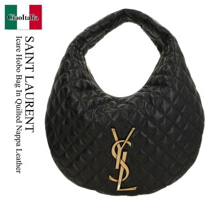 �y���ʌ���E�݌Ɍ���E�����ҏ����I�z �T�����[���� / ���΂� / �J�o�� / Saint Laurent Icare Hobo Bag In Quilted Nappa Leather / 858160 AAANG / 858160 AAANG 1000 / 858160AAANG / 858160AAANG1000 / �V�����_�[�o�b�O�E�|�V