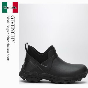 yʌE݌ɌEҏIz WoVB / Givenchy Black Bogs Rubber Chelsea Boots / BH604CH1QG / BH604CH1QG 001 / BH604CH1QG001 / u[c