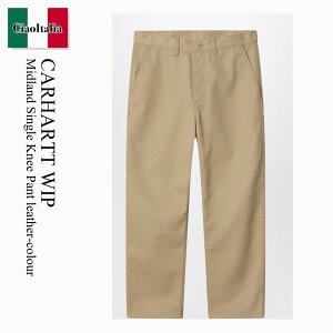 �y���ʌ���E�݌Ɍ���E�����ҏ����I�z �J�[�n�[�g / Carhartt Wip Midland Single Knee Pant Leather-Colour / I033753 / I033753 8Y01 / I0337538Y01 / �p���c�E�{�g���X���̑�