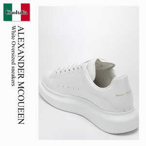 yʌE݌ɌEҏIz ALT_[E}bNC[ / Alexander Mcqueen White Oversized Sneakers / 553770 WIEE0 / 553770 WIEE0 9000 / 553770WIEE09000 / Xj[J[