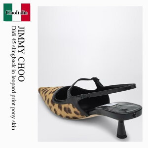 �y���ʌ���E�݌Ɍ���E�����ҏ����I�z �W�~�[�`���E / Jimmy Choo Didi 45 Slingback In Leopard Print Pony Skin / DIDI45BXR / DIDI45BXR NB / DIDI45BXRNB / �T���_���E�~���[��
