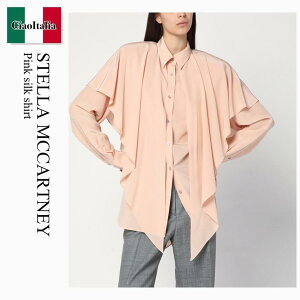 �y���ʌ���E�݌Ɍ���E�����ҏ����I�z �X�e���E�}�b�J�[�g�j�[ / Stella Mccartney Pink Silk Shirt / 620154 SY206 / 620154 SY206 5900 / 620154SY2065900 / �u���E�X�E�V���c