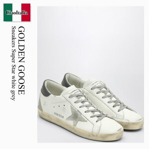 yʌE݌ɌEҏIz S[fO[X / Golden Goose Sneakers Super Star White Grey / GMF00102 F006113 / GMF00102 F006113 11915 / GMF00102F00611311915 / Xj[J[