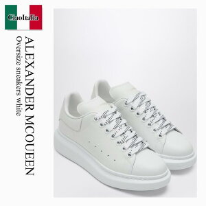 yʌE݌ɌEҏIz ALT_[E}bNC[ / Alexander Mcqueen Oversize Sneakers White / 553770 WIAIG / 553770 WIAIG 9007 / 553770WIAIG9007 / Xj[J[