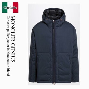 yʌE݌ɌEҏIz N[ / Moncler Genius Caracara Puffer Jacket In Blue Cotton Blend / 1A000 786 / 1A000 0959884 786 / 1A0000959884786 / u]