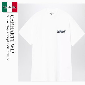 yʌE݌ɌEҏIz J[n[g / Carhartt Wip S S Wiptopia Script T-Shirt White / I035495 / I035495 0IYXX / I0354950IYXX / TVcEJbg\[