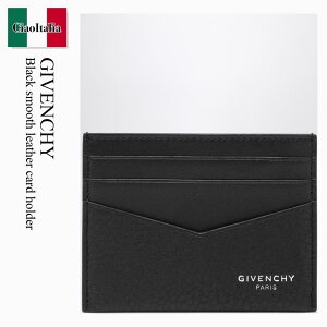 yʌE݌ɌEҏIz WoVB / Givenchy Black Smooth Leather Card Holder / BK6099K213 / BK6099K213 001 / BK6099K213001 / J[hP[XEh
