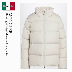 yʌE݌ɌEҏIz N[ / Moncler Short Light Beige Mauzun Down Jacket / 1A000 20N / 1A000 01597YW 20N / 1A00001597YW20N / _EWPbgER[g