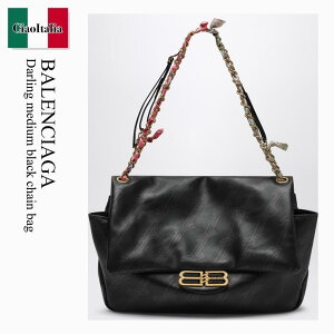 �y���ʌ���E�݌Ɍ���E�����ҏ����I�z �o�����V�A�K / ���΂� / �J�o�� / Balenciaga Darling Medium Black Chain Bag / 852501 2AB8W / 852501 2AB8W 1000 / 8525012AB8W1000 / �V�����_�[�o�b�O�E�|�V�F�b�g