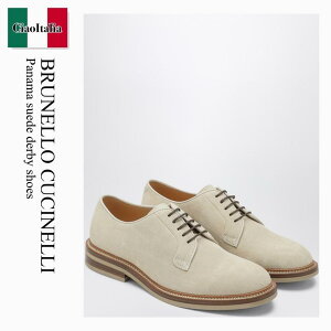 yʌE݌ɌEҏIz ulN`l / Brunello Cucinelli Panama Suede Derby Shoes / MZUPEAT708 / MZUPEAT708 C2675 / MZUPEAT708C2675 / hXV[YEvCErWlXV[Y