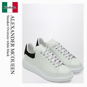 yʌE݌ɌEҏIz ALT_[E}bNC[ / Alexander Mcqueen Sneaker Oversize White Black / 553770 WIAIH / 553770 WIAIH 9061 / 553770WIAIH9061 / Xj[J[