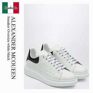 yʌE݌ɌEҏIz ALT_[E}bNC[ / Alexander Mcqueen Sneaker Oversize White Black / 553680 WIAIG / 553680 WIAIG 9061 / 553680WIAIG9061 / Xj[J[