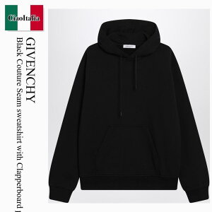 �y���ʌ���E�݌Ɍ���E�����ҏ����I�z �W�o���V�B / Givenchy Black Couture Seam Sweatshirt / BMJ0NH3YSM / BMJ0NH3YSM 001 / BMJ0NH3YSM001 / �p�[�J�[�E�t�[�f�B