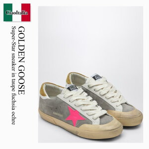�y���ʌ���E�݌Ɍ���E�����ҏ����I�z �S�[���f���O�[�X / Golden Goose Super-Star Sneaker In Taupe Fuchsia Ochre / GWF01026 F007997 / GWF01026 F007997 83237 / GWF01026F00799783237 / �X�j�[�J�[