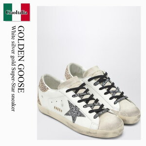 �y���ʌ���E�݌Ɍ���E�����ҏ����I�z �S�[���f���O�[�X / Golden Goose White Silver Gold Super-Star Sneaker / GWF00102 F005358 / GWF00102 F005358 82532 / GWF00102F00535882532 / �X�j�[�J�[