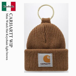 �y���ʌ���E�݌Ɍ���E�����ҏ����I�z �J�[�n�[�g / Carhartt Wip Mini Watch Hat Keychain Light Brown / I036420 / I036420 HZXX / I036420HZXX / �L�[�P�[�X�E�L�[�����O