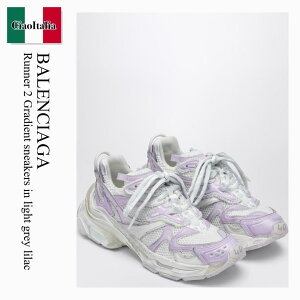 �y���ʌ���E�݌Ɍ���E�����ҏ����I�z �o�����V�A�K / Balenciaga Runner 2 Gradient Sneakers In Light Grey Lilac / 779064 WRN2G / 779064 WRN2G 1150 / 779064WRN2G1150 / �X�j�[�J�[