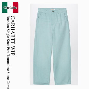 �y���ʌ���E�݌Ɍ���E�����ҏ����I�z �J�[�n�[�g / Carhartt Wip Brandon Single Knee Pant Tourmaline Stone Canva / I034838 / I034838 3IU4O / I0348383IU4O / �f�j���E�W�[�p��