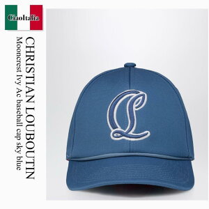 �y���ʌ���E�݌Ɍ���E�����ҏ����I�z �N���X�`�������u�^�� / Christian Louboutin Mooncrest Ivy Ac Baseball Cap Sky Blue / 1265137 / 1265137 4375 / 12651374375 / �L���b�v