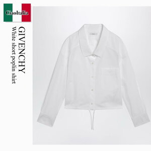 �y���ʌ���E�݌Ɍ���E�����ҏ����I�z �W�o���V�B / Givenchy White Short Poplin Shirt / BW61LF1634 / BW61LF1634 100 / BW61LF1634100 / �u���E�X�E�V���c