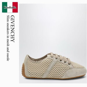 �y���ʌ���E�݌Ɍ���E�����ҏ����I�z �W�o���V�B / Givenchy Slim Sneakers In Mesh And Suede / BE004KE2H1 / BE004KE2H1 101 / BE004KE2H1101 / �X�j�[�J�[