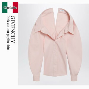 �y���ʌ���E�݌Ɍ���E�����ҏ����I�z �W�o���V�B / Givenchy Pink Cut-Out Poplin Shirt / BW61K21642 / BW61K21642 663 / BW61K21642663 / �u���E�X�E�V���c