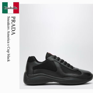 �y���ʌ���E�݌Ɍ���E�����ҏ����I�z �v���_ / Prada Sneakers America S Cup Black / 4E3400 F0002 / 4E3400 G0006GW F0002 / 4E3400G0006GWF0002 / �X�j�[�J�[