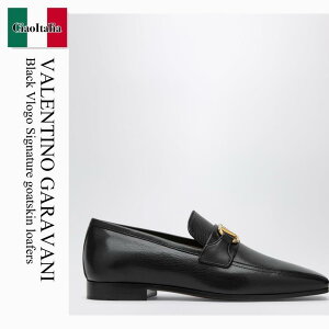 �y���ʌ���E�݌Ɍ���E�����ҏ����I�z �o�����`�m / Valentino Garavani Black Vlogo Signature Goatskin Loafers / 8Y0S0N03ZWD / 8Y0S0N03ZWD 0NO / 8Y0S0N03ZWD0NO / �h���X�V���[�Y�E�v�C�E�r�W�l�X�V���[�Y