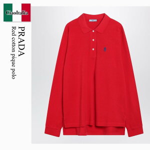 �y���ʌ���E�݌Ɍ���E�����ҏ����I�z �v���_ / Prada Red Cotton Pique Polo / 39669R F0011 / 39669R OOO19OV F0011 / 39669ROOO19OVF0011 / �|���V���c