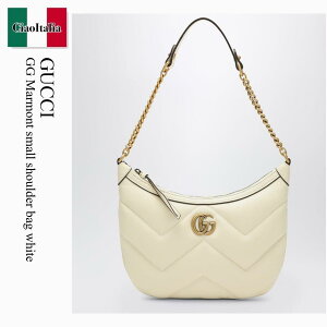 �y���ʌ���E�݌Ɍ���E�����ҏ����I�z �O�b�` / ���΂� / �J�o�� / Gucci Gg Marmont Small Shoulder Bag White / 777263 AAC74 / 777263 AAC74 9206 / 777263AAC749206 / �V�����_�[�o�b�O�E�|�V�F�b�g