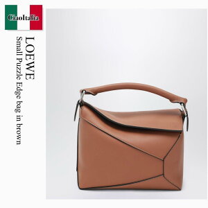 �y���ʌ���E�݌Ɍ���E�����ҏ����I�z ���G�x / ���΂� / �J�o�� / Loewe Small Puzzle Edge Bag In Brown / A510P60XAC / A510P60XAC 2530 / A510P60XAC2530 / �n���h�o�b�O