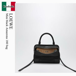 �y���ʌ���E�݌Ɍ���E�����ҏ����I�z ���G�x / ���΂� / �J�o�� / Loewe Mini Black Amazona 180 Bag / A039AS4X12 / A039AS4X12 1100 / A039AS4X121100 / �V�����_�[�o�b�O�E�|�V�F�b�g