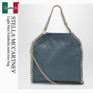 �y���ʌ���E�݌Ɍ���E�����ҏ����I�z �X�e���E�}�b�J�[�g�j�[ / ���΂� / �J�o�� / Stella Mccartney Light Blue Falabella Mini Tote Bag / 371223 WP0404 / 371223 WP0404 4313 / 371223WP04044313 / �n���h�o�b�O
