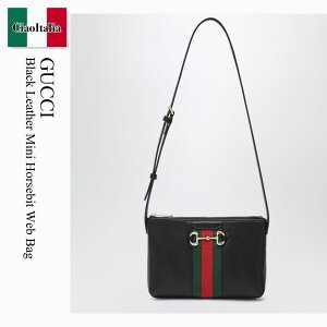 �y���ʌ���E�݌Ɍ���E�����ҏ����I�z �O�b�` / ���΂� / �J�o�� / Gucci Black Leather Mini Horsebit Web Bag / 867130 AAGOQ / 867130 AAGOQ 1057 / 867130AAGOQ1057 / �V�����_�[�o�b�O�E�|�V�F�b�g