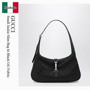 �y���ʌ���E�݌Ɍ���E�����ҏ����I�z �O�b�` / ���΂� / �J�o�� / Gucci Small Jackie Slim Bag In Black Gg Fabric / 863137 FAFV4 / 863137 FAFV4 1000 / 863137FAFV41000 / �V�����_�[�o�b�O�E�|�V�F�b�g