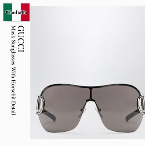 �y���ʌ���E�݌Ɍ���E�����ҏ����I�z �O�b�` / Gucci Mask Sunglasses With Horsebit Detail / 865675 J1691 / 865675 J1691 8112 / 865675J16918112 / �T���O���X