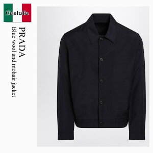 �y���ʌ���E�݌Ɍ���E�����ҏ����I�z �v���_ / Prada Blue Wool And Mohair Jacket / SGD124 F0008 / SGD124 OOO17LK F0008 / SGD124OOO17LKF0008 / �W���P�b�g���̑�