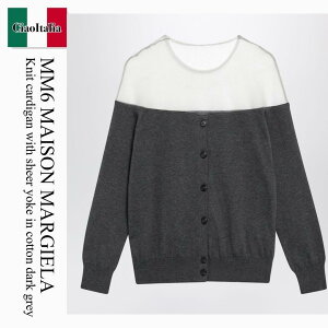 �y���ʌ���E�݌Ɍ���E�����ҏ����I�z MM6 / Mm6 Maison Margiela Knit Cardigan / S62HP0043M13273 / S62HP0043M13273 860M / S62HP0043M13273860M / �J�[�f�B�K��