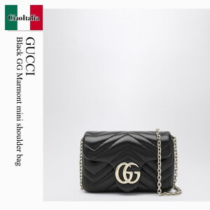 �y���ʌ���E�݌Ɍ���E�����ҏ����I�z �O�b�` / ���΂� / �J�o�� / Gucci Black Gg Marmont Mini Shoulder Bag / 841290 AAFAX / 841290 AAFAX 1000 / 841290AAFAX1000 / �V�����_�[�o�b�O�E�|�V�F�b�g
